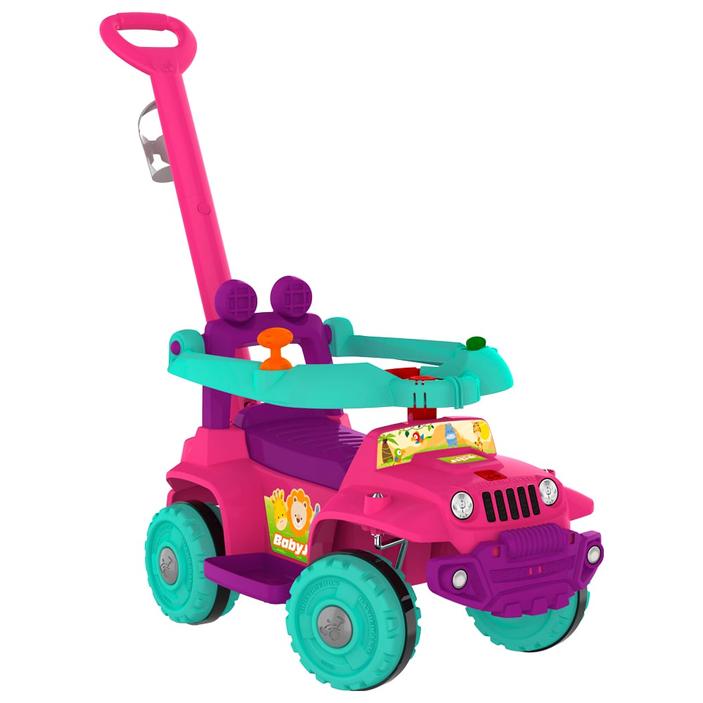 Carro de Passeio a Pedal Infantil Bandeirante Babyjipe Andador