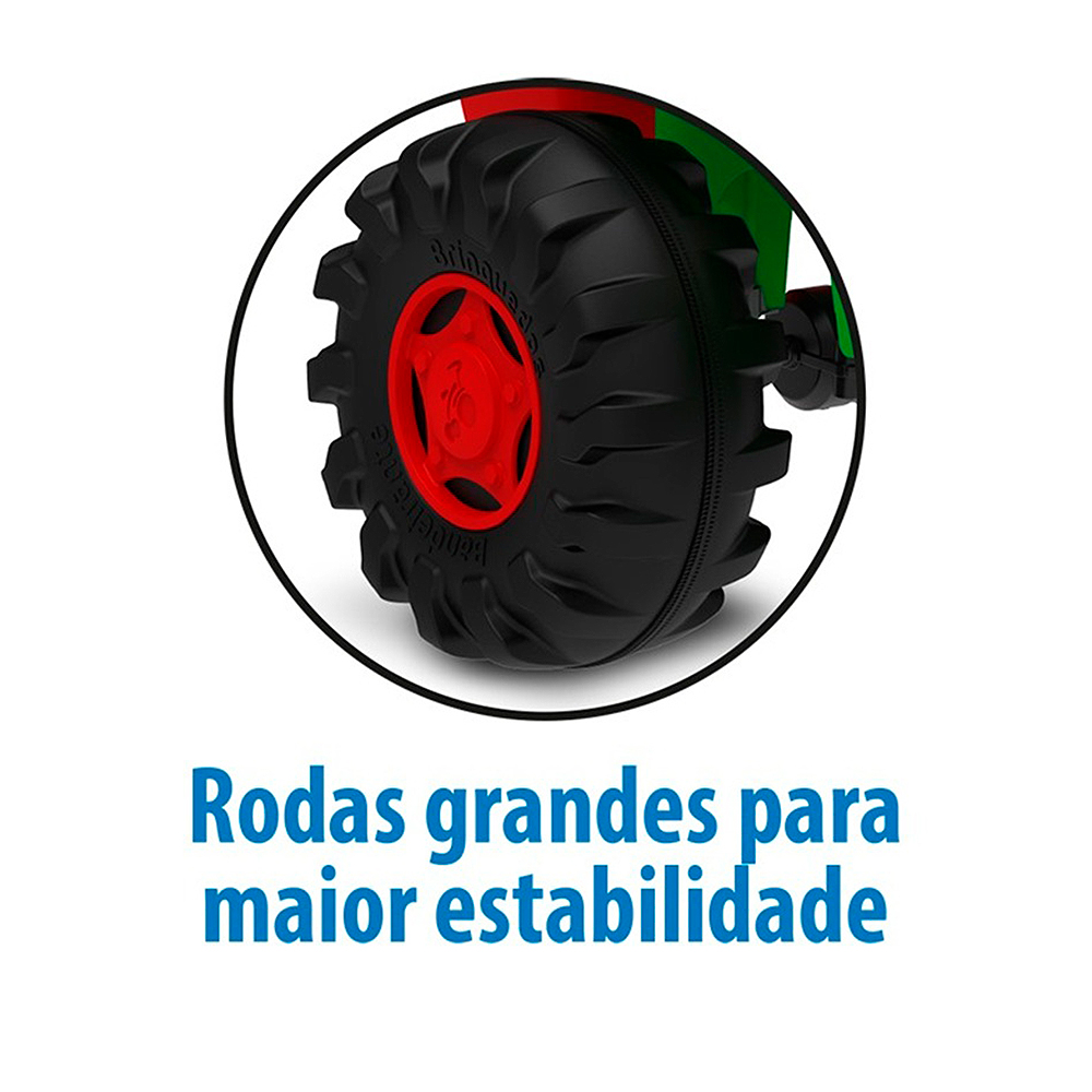 Bandeirante Trator Country Mini Veículo Manual para Crianças — foto 3