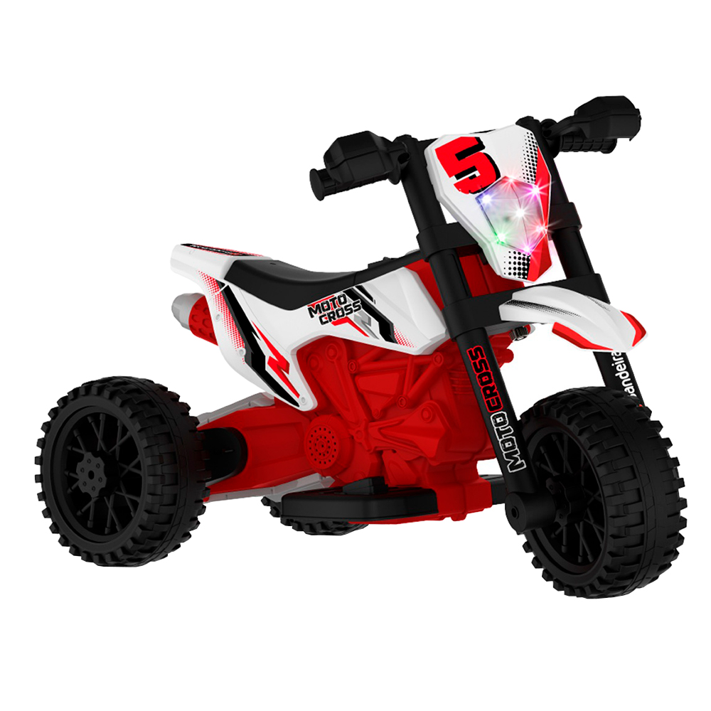 Moto Elétrica Infantil Bandeirante Cross 6V