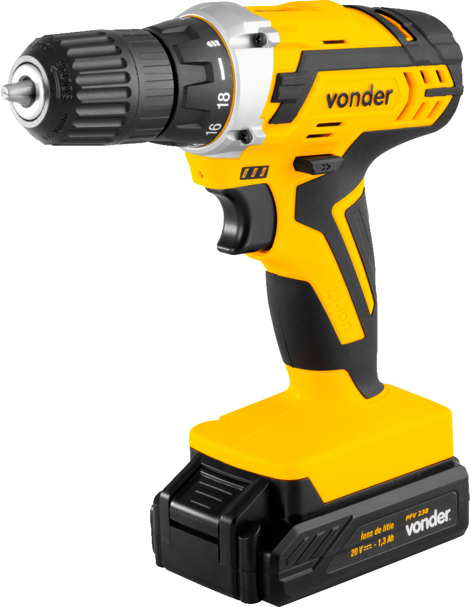 Furadeira Vonder PFV 238 Bateria 20V Bivolt