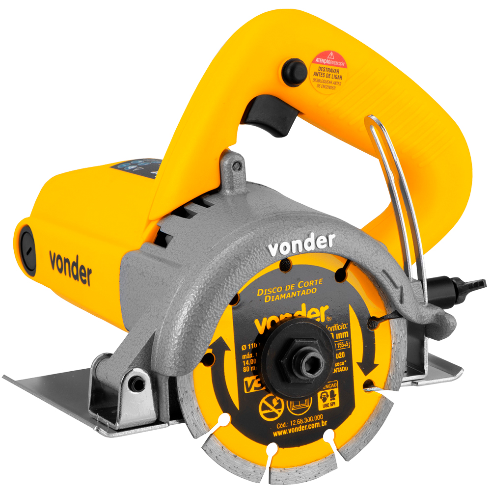 Serra Mármore Vonder SMV1300 1300W 4.3/8" Polegadas