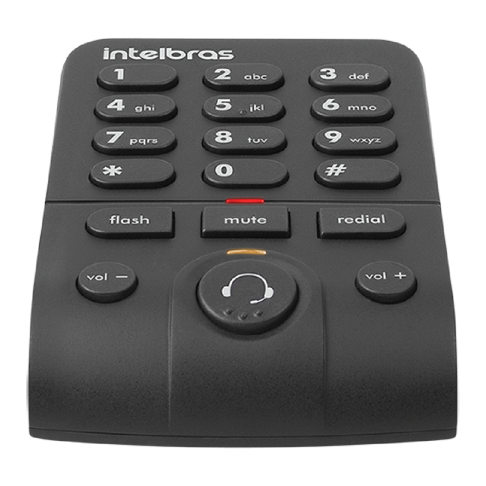 Telefone Headset Intelbras HSB 40 com Teclado e Microfone Omnidirecional — foto 5