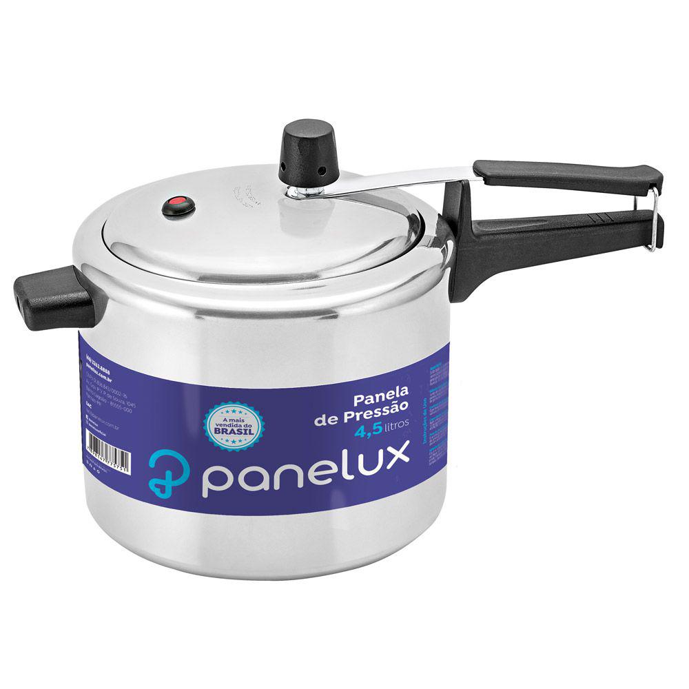 Panela de Pressão Panelux Classic Alumínio Polido 4,5L