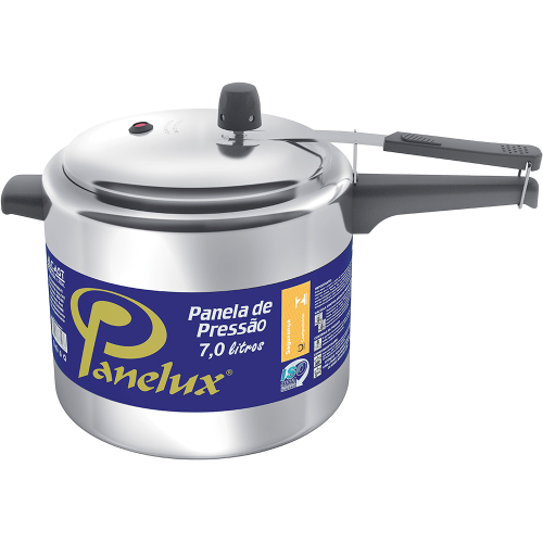 Panela de Pressão Panelux Classic Alumínio Polido 7L — foto 3