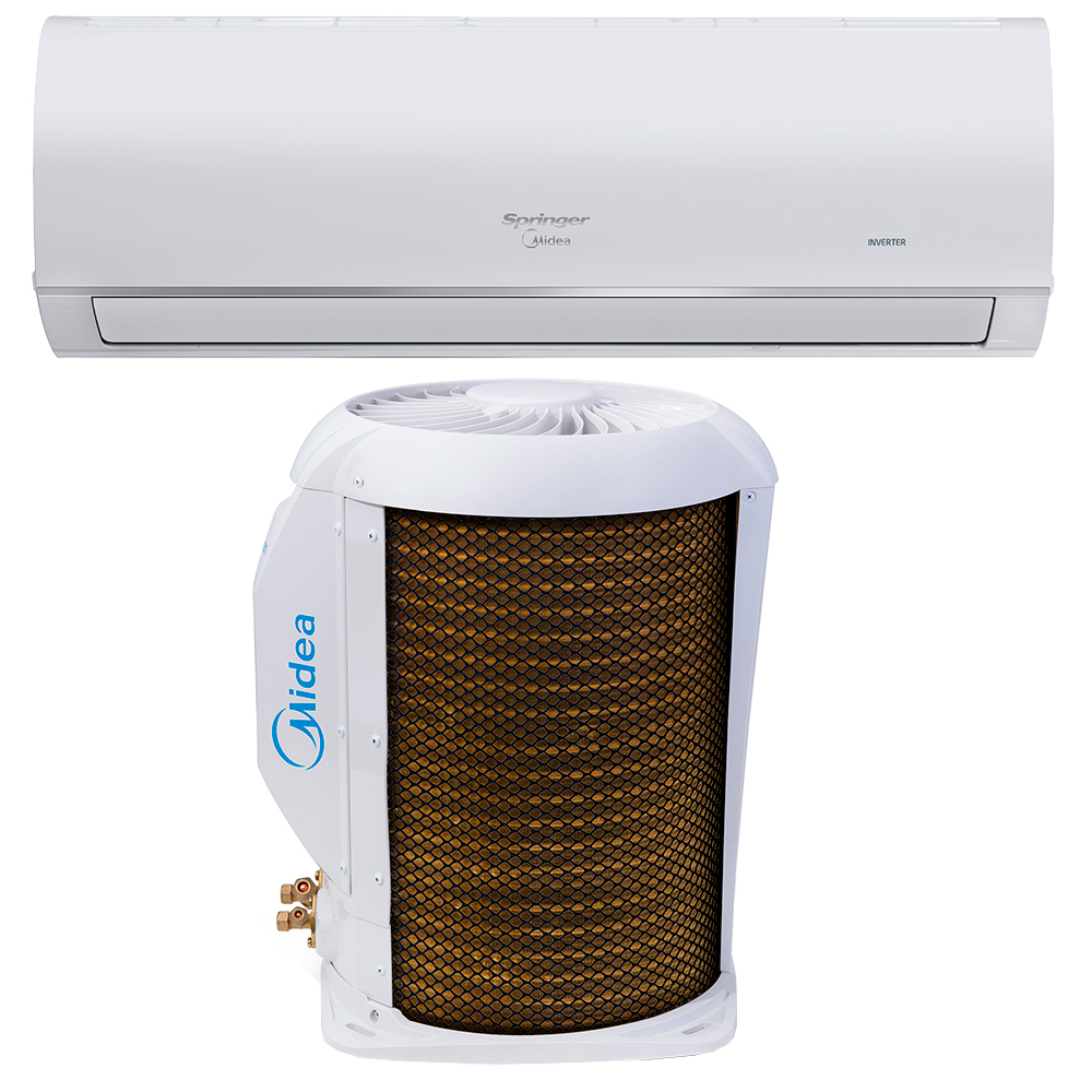 Ar Condicionado Connect AirVolution Inverter 22.000 BTUs Springer Midea Frio