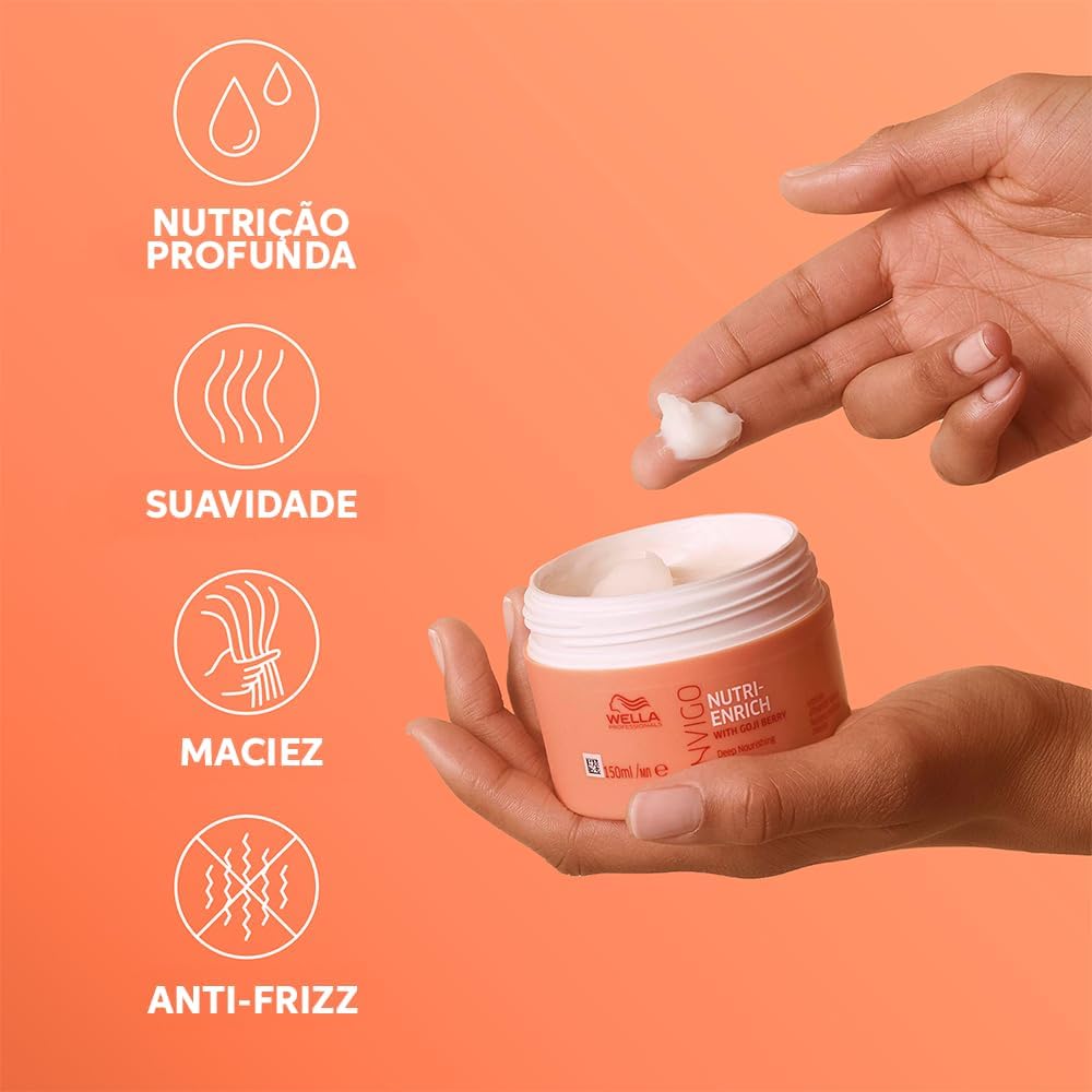 Máscara de Tratamento Wella Invigo Nutri-Enrich 500 ml — foto 3