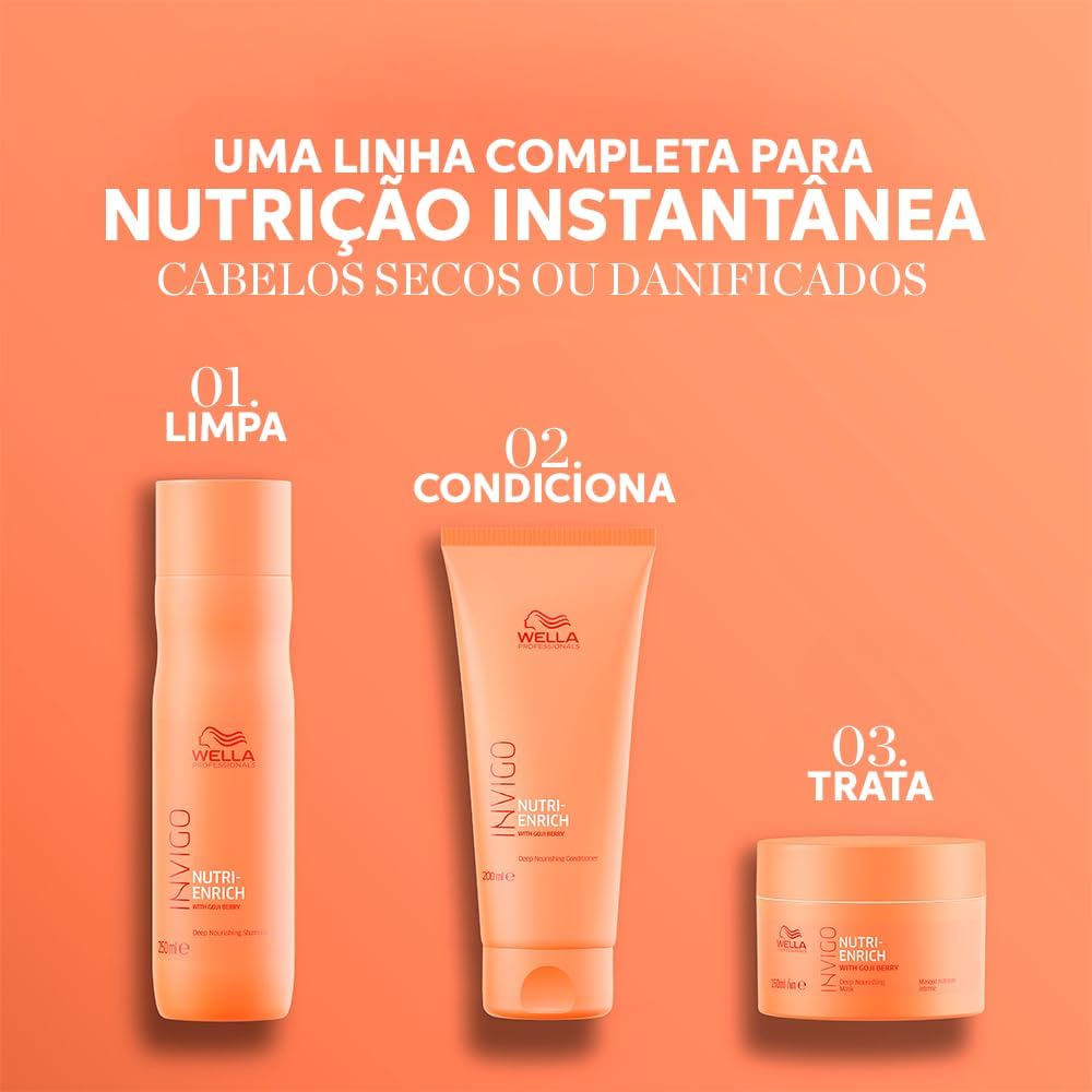 Máscara de Tratamento Wella Invigo Nutri-Enrich 500 ml — foto 7