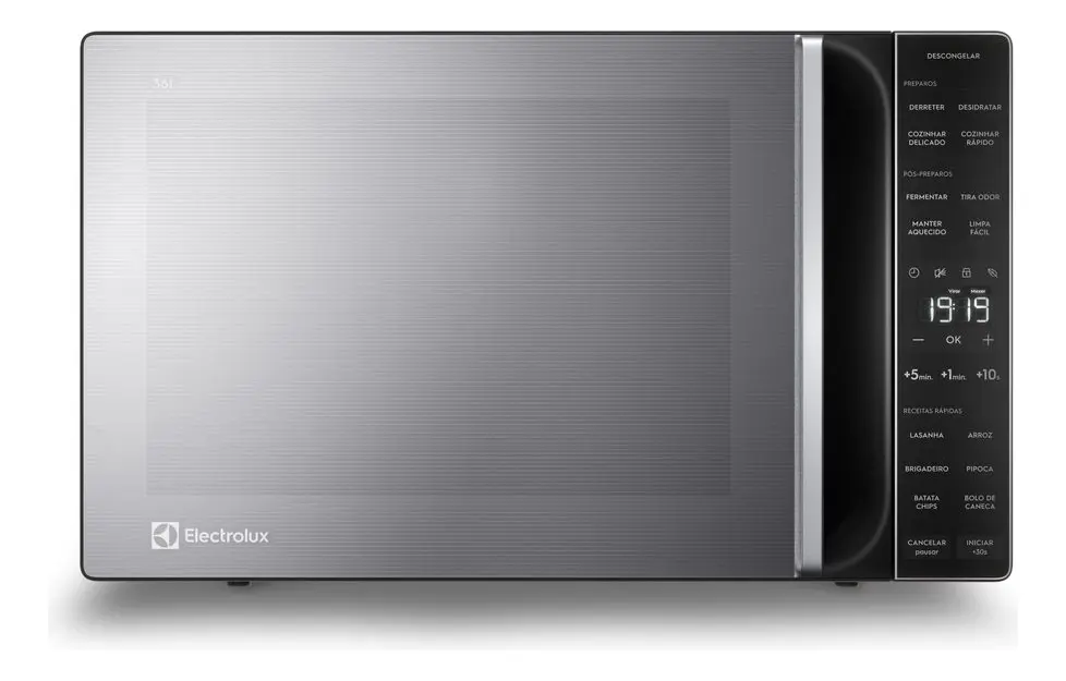 Micro-ondas Electrolux ME36S Efficient 36L Inox Bivolt 110V/220V