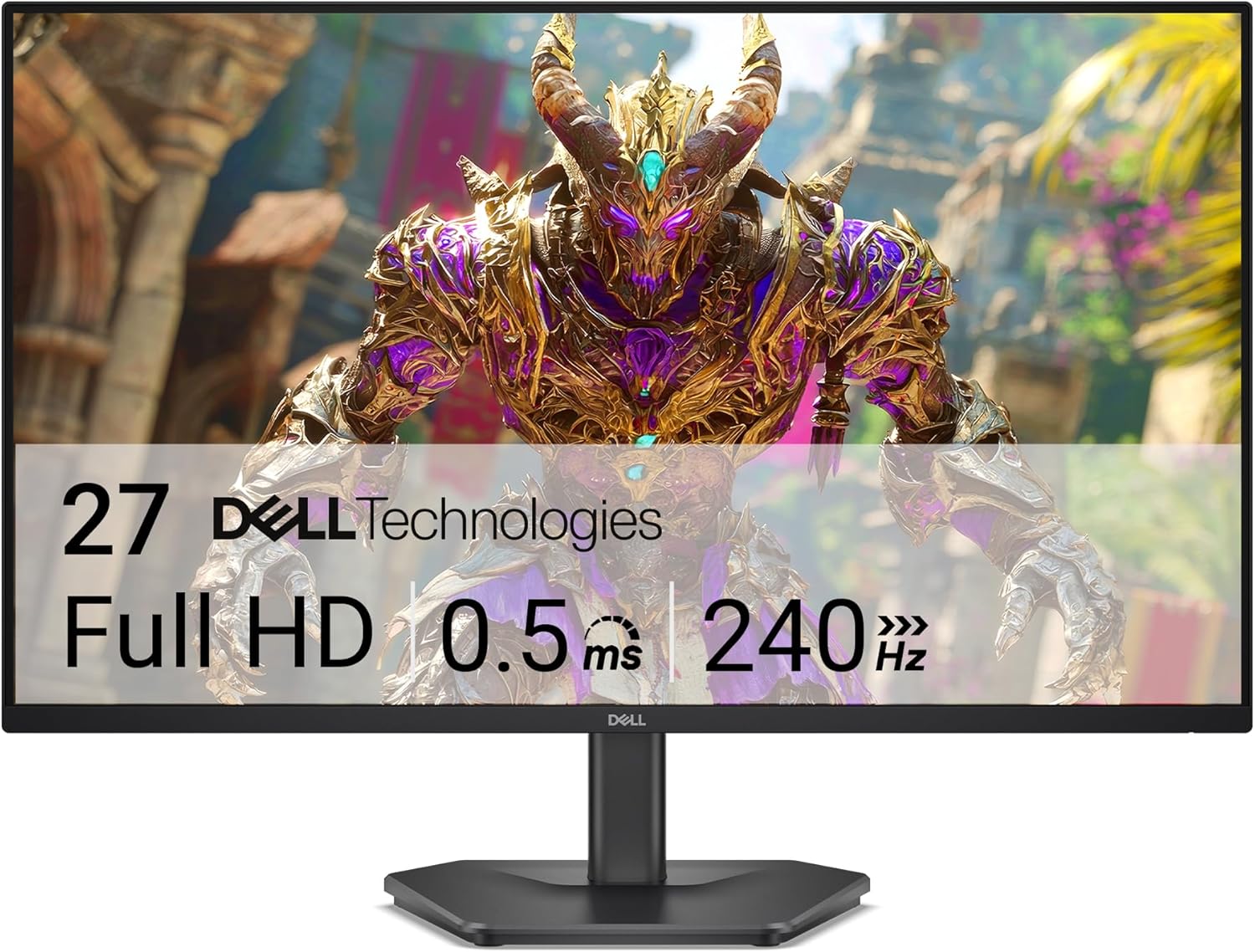 Monitor Dell SE2726HG 27" Full HD 240Hz IPS - Conforto Ocular TÜV 3 Estrelas