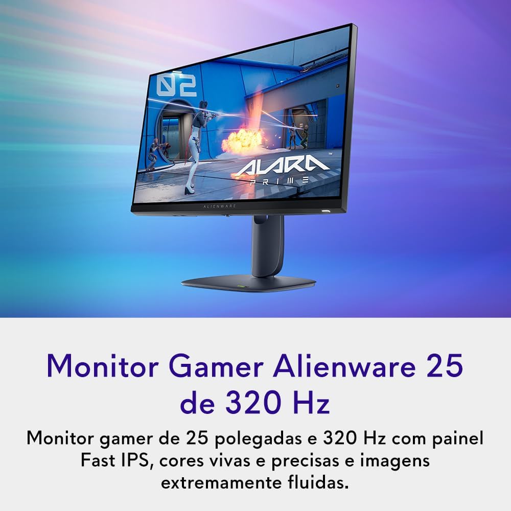 Monitor Gamer 25" 320Hz Tempo de Resposta 0,5ms — foto 2