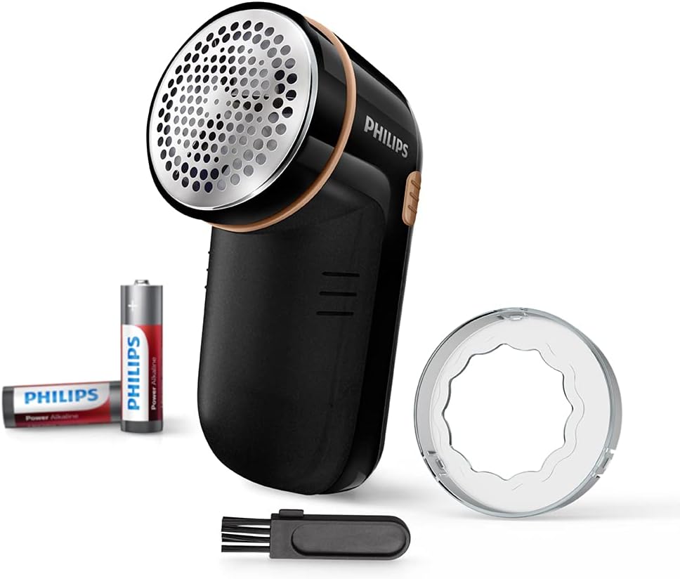 Philips Walita Papa Bolinhas GC026 - Removedor de Bolinhas para Roupas - Preto