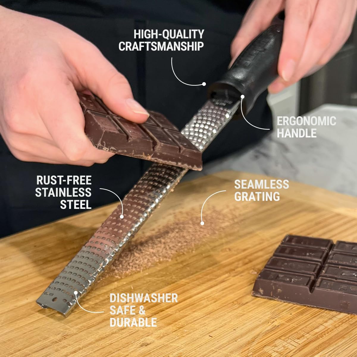 Ralador Zester Microplane Premium Classic Aço Inoxidável — foto 4