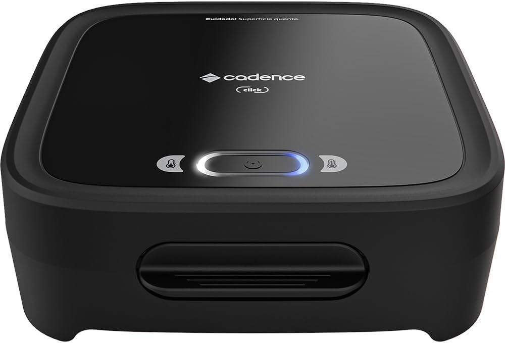 Sanduicheira Grill com Chapas Antiaderentes e LEDs Indicadores