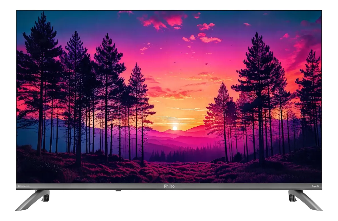 Smart TV 32" Philco Roku TV P32CRB - Dolby Audio, HDR10, LED — foto 2