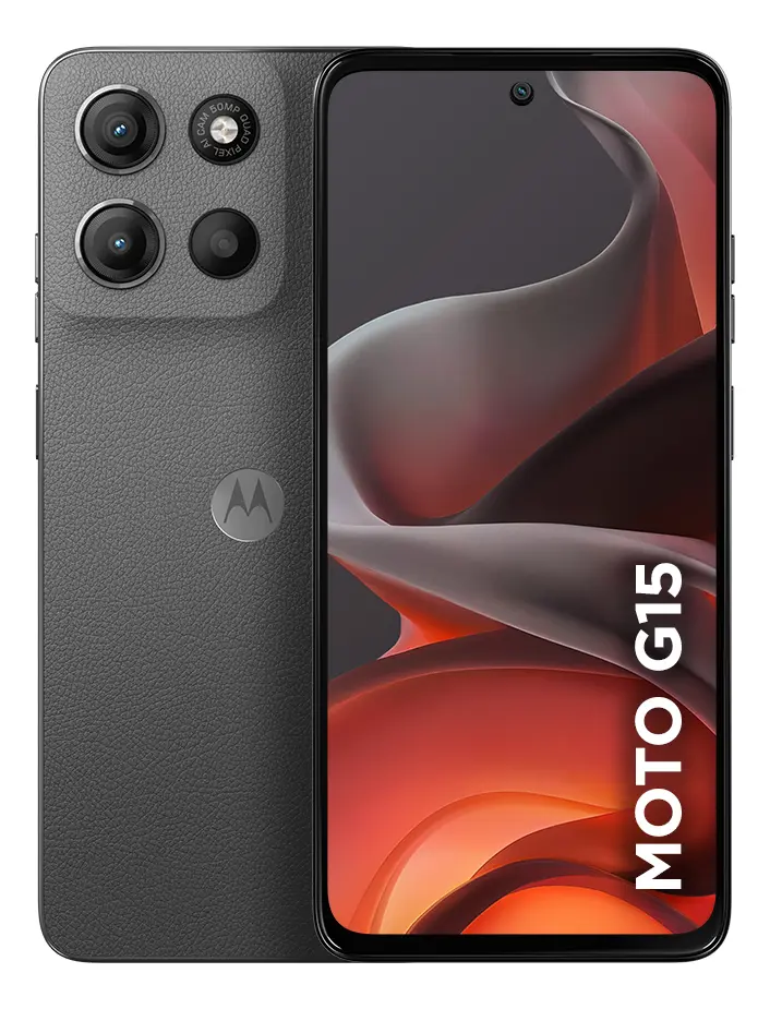 Smartphone Motorola Moto G15 - 256GB, 12GB RAM, Câmera 50MP, Bateria 5200mAh, Tela FHD+ 6.7"