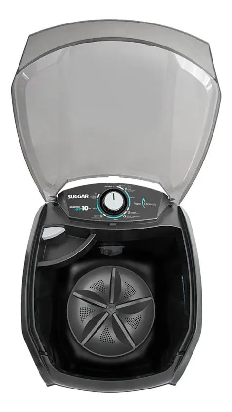 Tanquinho Suggar Lavamax Eco 10kg Preto - Bivolt 110V/220V — foto 3