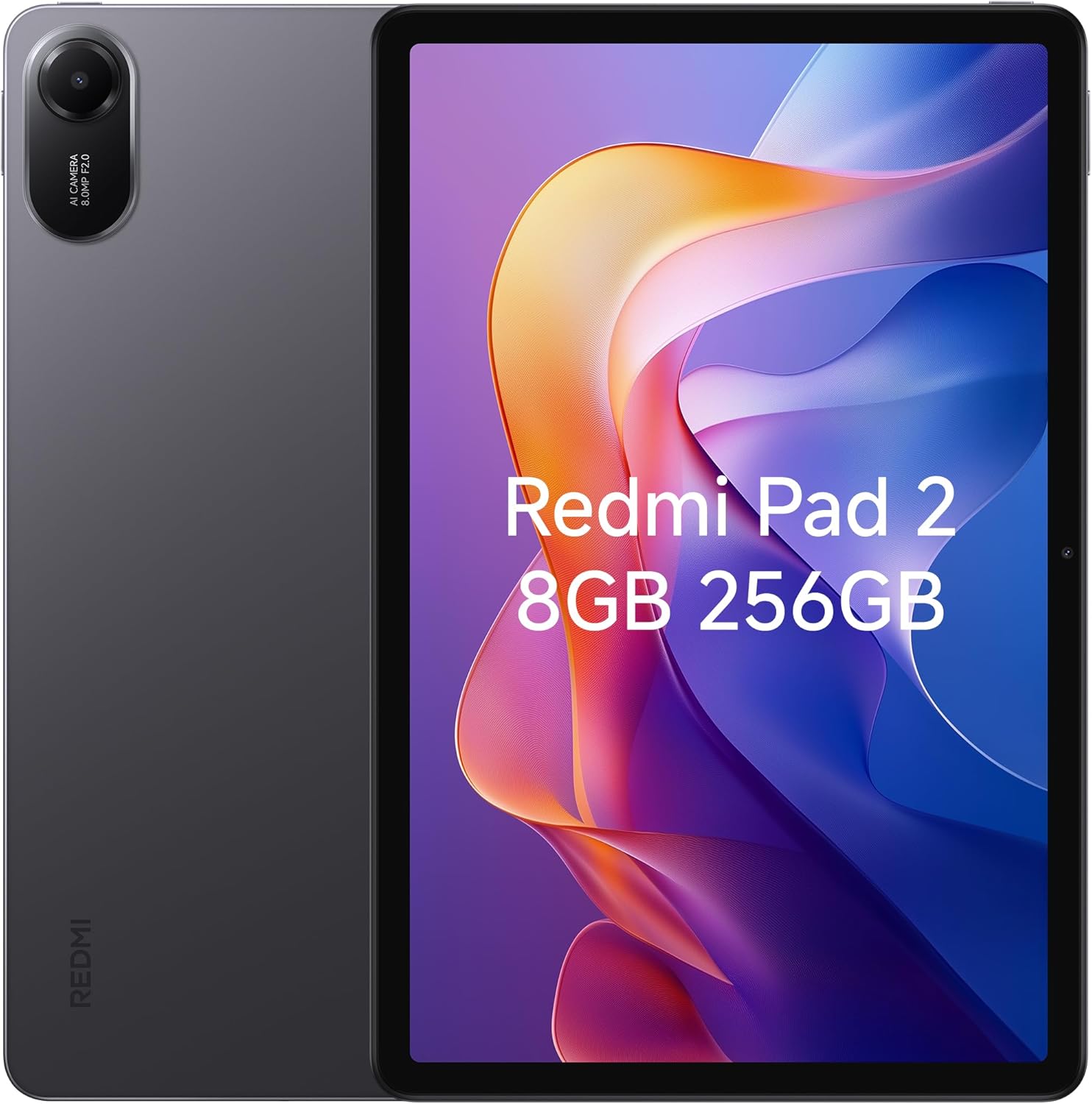 Xiaomi Redmi Pad 2 - 11" 2.5K WiFi - 256GB e 8GB - Cinza Grafite